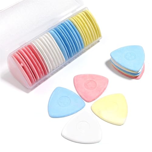 6–30 Teile/satz Stoff Schneiderkreide Set Löschbare Stoffmarker Patchwork Kleidung for DIY Handwerk Kleidungsstück Kennzeichnung Nähwerkzeuge Zum Markieren Von Diversen Stoffen(Multicolor 30Pcs) von KBLDOPN