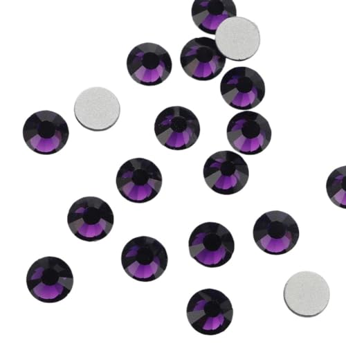 Hotfix Strasssteine Fixierung Kristall Cristales Flatback Zurück Nicht Hotfix Strass for Taschen Bekleidung DIY Nagel Kunst Für Kleidung Schuhe Diy Handwerk Geschenk(115 Purple Velvet,7mm SS34 144pcs) Hotfix Strasssteine Fixierung Kristall Cristales Flatback Zurück Nicht Hotfix Strass for Taschen Bekleidung DIY Nagel Kunst Für Kleidung Schuhe Diy Handwerk Geschenk(115 Purple Velvet,7mm SS34 144pcs) von KBLDOPN