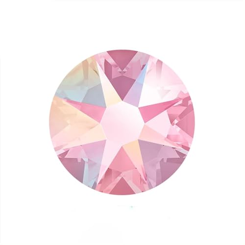 Hotfix Strasssteine Hotfix-Strassfarben AB, for Aufbügeln auf Kleidung, Kristalle, Strass, Nähen, Handarbeit, DIY, Diamant-Handwerk Für Kleidung Schuhe Diy Handwerk Geschenk(Lt. Rose AB,SS16 1440pcs) von KBLDOPN