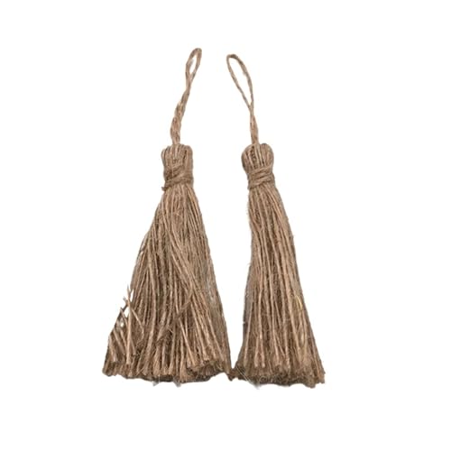 KBLDOPN 2M/Rolle Natürliche Vintage Jute Band Bogen Handwerk Nähen DIY Hochzeit Jute Sackleinen Stoff Geschenk Verpackung Für Hochzeit, Bauernhaus Party(12cm 2Pcs) von KBLDOPN