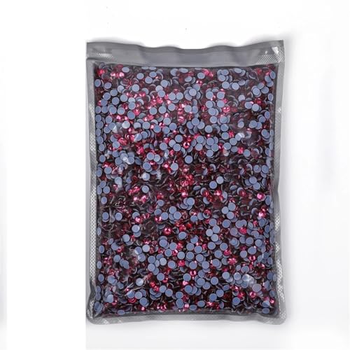 KBLDOPN Hotfix Strasssteine 14400 Stück Hotfix-Strasssteine ​​SS6-SS20 Kristall-Hotfix-Strasssteine Für Kleidung Schuhe DIY Handwerk Geschenk(Rose,SS8-14400pcs) von KBLDOPN