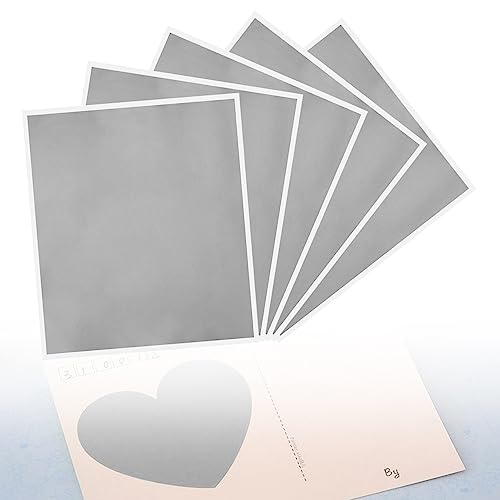 KBNIAN 5 Stück Groß Rubbelaufkleber Quadratische Rubbellose Scratch Off Label Stickers Silber Rubbel Etiketten DIY Groß Scratch Sticker Aufkleber zur Hochzeit, Weihnachten, Geburtstage - 23.5 * 20cm KBNIAN 5 Stück Groß Rubbelaufkleber Quadratische Rubbellose Scratch Off Label Stickers Silber Rubbel Etiketten DIY Groß Scratch Sticker Aufkleber zur Hochzeit, Weihnachten, Geburtstage - 23.5 * 20cm von KBNIAN