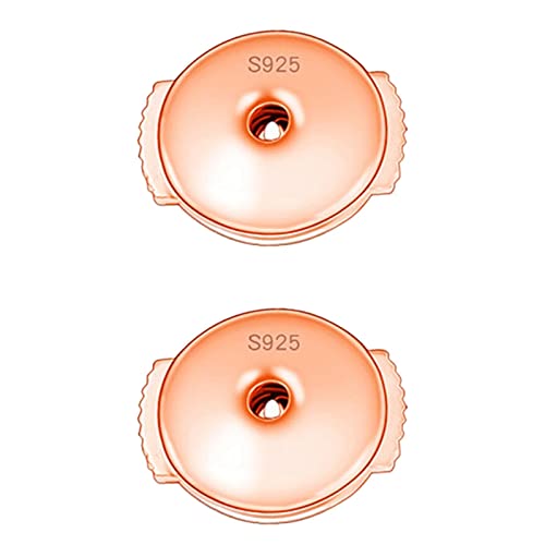 1 Paar Ohrring-Verschlüsse, Schmuck-Ersatz, Stopper, 6 mm, Roségold 1 Paar Ohrring-Verschlüsse, Schmuck-Ersatz, Stopper, 6 mm, Roségold von KBOLAE