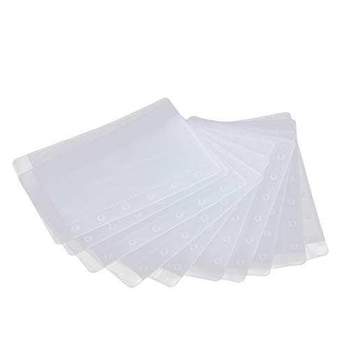 10 Binder Taschen 6 Löcher Notebook Binder Loseblatt Tasche A7 1, A7 Taschen einzeln 10 Binder Taschen 6 Löcher Notebook Binder Loseblatt Tasche A7 1, A7 Taschen einzeln von KBOLAE