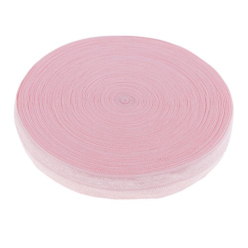 10 Meter Baumwollgummiband, Nähborte, 15 mm breit, Hellrosa 10 Meter Baumwollgummiband, Nähborte, 15 mm breit, Hellrosa von KBOLAE