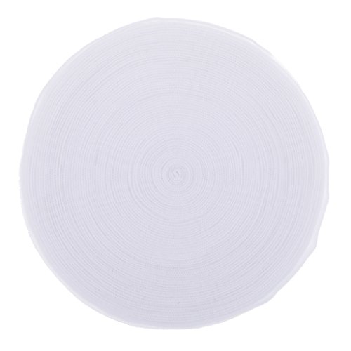 10 Meter Baumwollgummiband, Nähborten, 15 mm breit, Weiß 10 Meter Baumwollgummiband, Nähborten, 15 mm breit, Weiß von KBOLAE