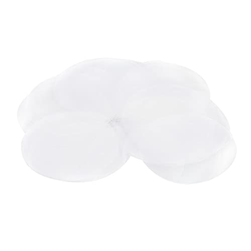 100 Stück Mylar-Folie, Abzeichen, Knopfleiste, Maschinenkomponenten, 58 mm, transparent von KBOLAE