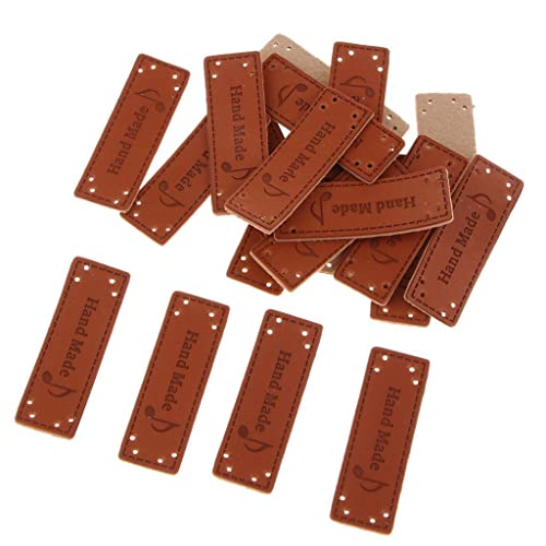 20 Stück/Packung, Leder, handgefertigt, Etiketten, Etiketten, zum Nähen, Basteln, 04, Hinweis, 20 Stück 20 Stück/Packung, Leder, handgefertigt, Etiketten, Etiketten, zum Nähen, Basteln, 04, Hinweis, 20 Stück von KBOLAE