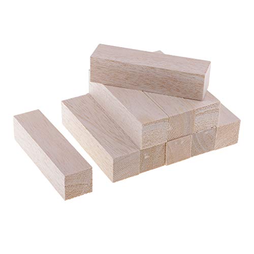 Balsaholzblöcke, DIY-Modellierung, Handwerk, Holzbearbeitungsmaterialien, 10 Stück, 120 mm Balsaholzblöcke, DIY-Modellierung, Handwerk, Holzbearbeitungsmaterialien, 10 Stück, 120 mm von KBOLAE
