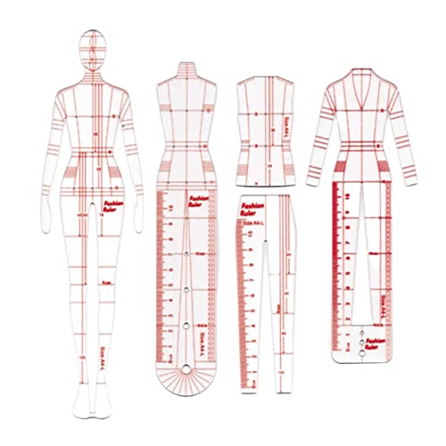 Fashion Drawing Ruler Set Figure Drawing Template for Fashion Design Sketch, Style B Fashion Drawing Ruler Set Figure Drawing Template for Fashion Design Sketch, Style B von KBOLAE