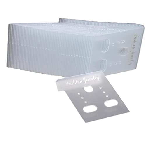 KBOLAE 1000 Stück Ohrring-Display-Karten, Großhandel, Schmuckverpackung, transparent, 3 x 3,7 cm KBOLAE 1000 Stück Ohrring-Display-Karten, Großhandel, Schmuckverpackung, transparent, 3 x 3,7 cm von KBOLAE