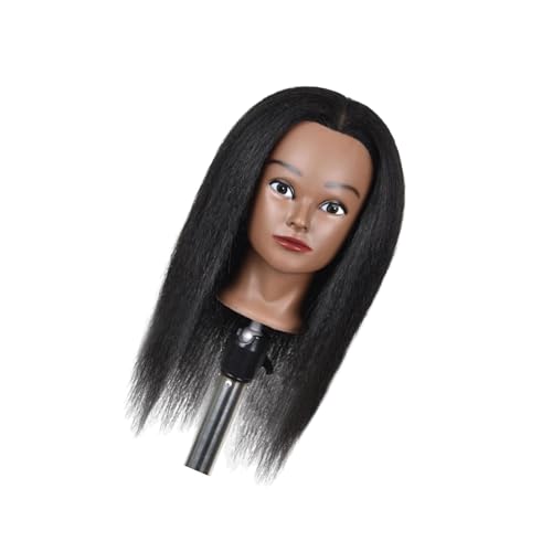 KBOLAE Praktischer Haarstyling-Puppenkopf mit stabiler Klemme für Training Mannequin Friseur 40,6 cm Hellschwarz KBOLAE Praktischer Haarstyling-Puppenkopf mit stabiler Klemme für Training Mannequin Friseur 40,6 cm Hellschwarz von KBOLAE