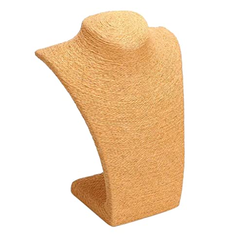KBOLAE Schaufensterpuppe für Halskette und Anhänger, Schmuckständer, Gelb, Größe M KBOLAE Schaufensterpuppe für Halskette und Anhänger, Schmuckständer, Gelb, Größe M von KBOLAE