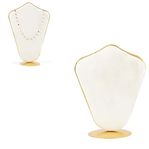 KBOLAE Schmuckständer aus Samt, für Halskette, Büste, Anhänger, Kette, Ohrringe, Schmuckständer, Beige KBOLAE Schmuckständer aus Samt, für Halskette, Büste, Anhänger, Kette, Ohrringe, Schmuckständer, Beige von KBOLAE