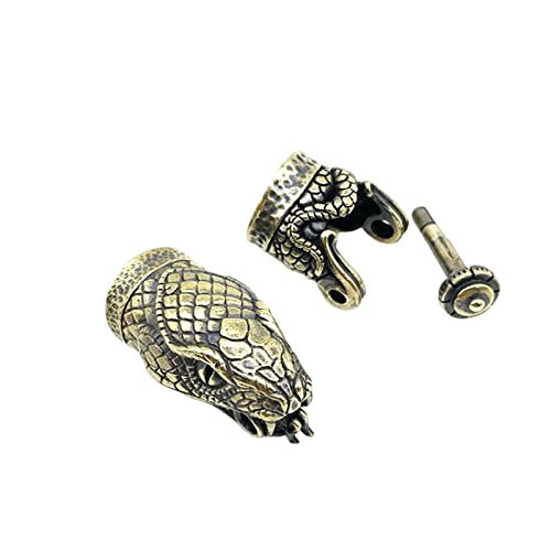 Schlangenkopf-Verschlüsse, Messingschnalle, Haken für Paracord-Armband, Überlebensarmband Schlangenkopf-Verschlüsse, Messingschnalle, Haken für Paracord-Armband, Überlebensarmband von KBOLAE