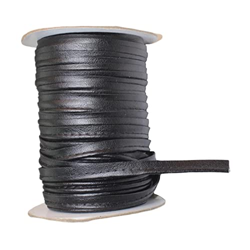 Schrägband aus Kunstleder, zum Nähen von Kleidungsstücken, Schwarz, 45,7 m Schrägband aus Kunstleder, zum Nähen von Kleidungsstücken, Schwarz, 45,7 m von KBOLAE