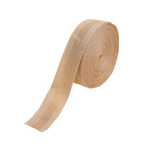 Selbstklebende Hosenpaste, zum Aufbügeln an der Kante, Polyester, zum Kürzen von Hosen, Röcken, Jacken, Nähen, Schneidern, Beige, 2 m Selbstklebende Hosenpaste, zum Aufbügeln an der Kante, Polyester, zum Kürzen von Hosen, Röcken, Jacken, Nähen, Schneidern, Beige, 2 m von KBOLAE