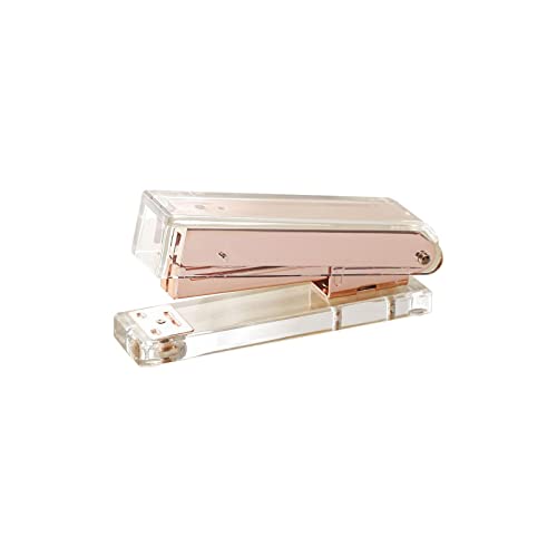 Standard-Heftgerät, Schreibwaren, Geschenk für Zuhause, Schule, Büro, Studenten, Lehrer, Roségold Standard-Heftgerät, Schreibwaren, Geschenk für Zuhause, Schule, Büro, Studenten, Lehrer, Roségold von KBOLAE