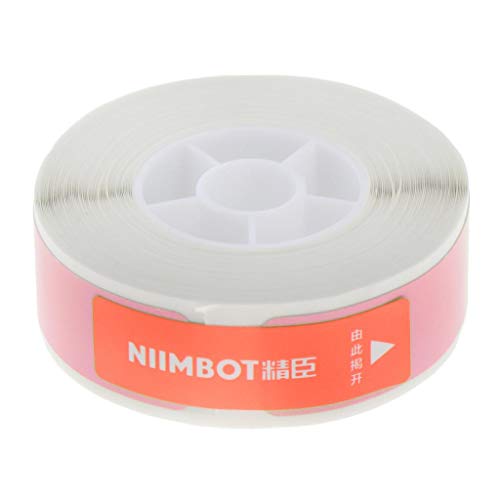 Thermo-Etikettendrucker, Adressaufkleber, Papierrolle, Rosa, 12 x 40 mm, 160 Stück Thermo-Etikettendrucker, Adressaufkleber, Papierrolle, Rosa, 12 x 40 mm, 160 Stück von KBOLAE