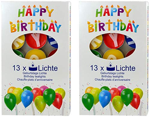 KCB 5060-04 - Geburtstagsteelichter Happy Birthday, 13-teilig (2) von KCB