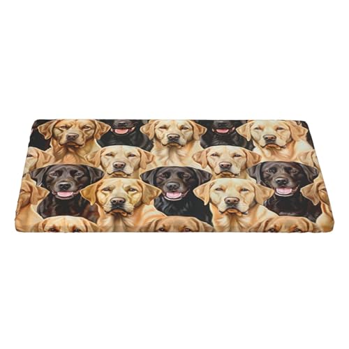 KCGSDEGV Labrador Retriever Tischdecke, bedruckt, rechteckig, wasserdicht, waschbar, Tischdecke für Küche, Esszimmer, Erntedankfest, Weihnachten KCGSDEGV Labrador Retriever Tischdecke, bedruckt, rechteckig, wasserdicht, waschbar, Tischdecke für Küche, Esszimmer, Erntedankfest, Weihnachten von KCGSDEGV
