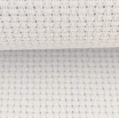 Aida-Stoff mit Zählmuster, 30,5 x 149,9 cm, 14 Karat (weiß) von KCS