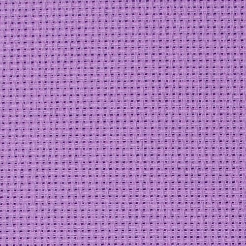 KCS Kreuzstich-Aida-Stoff mit Fadenzahl 16 (48,3 x 71,1 cm, Lavendel) von KCS