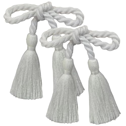 2PCS-Vorhangkrawatten, 2-Kopf-Elegante Quasten, Vorhangsteuer für Zuhause, Büro, Garten, Café 2PCS-Vorhangkrawatten, 2-Kopf-Elegante Quasten, Vorhangsteuer für Zuhause, Büro, Garten, Café von KDAMGOQE