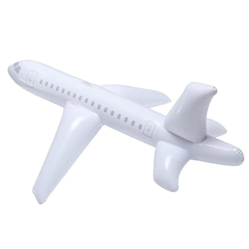Flugzeugspielzeug für Kleinkinder, aufblasbares Flugzeug für Kinder 118 Zoll realistisches PVC -Spielzeug mit Luftventilausbildung und dekoratives Spielzeugflugzeug für Zuhause, Kindergarten, Kinderg von KDAMGOQE