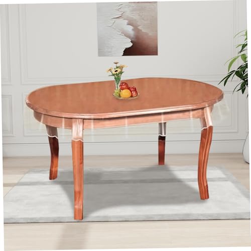 Klares Plastik-Tischdecke, 60 x 90 Zoll PVC-Tischabdeckschutz, wasserdichte und ölfeste ovale Tischtuch für Zuhause, Esszimmer, Esszimmer Klares Plastik-Tischdecke, 60 x 90 Zoll PVC-Tischabdeckschutz, wasserdichte und ölfeste ovale Tischtuch für Zuhause, Esszimmer, Esszimmer von KDAMGOQE