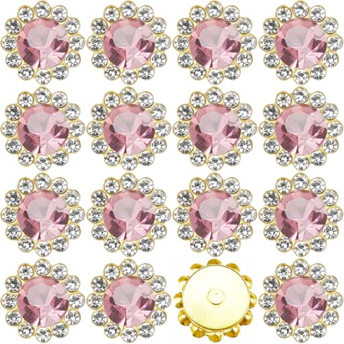 Strasssteine zum Aufnähen, Kristalle, Glas, Metallbasis, zum Nähen, Blumen, Krallen, Strasssteine für Kleidung, Schuhe, Ohrringe, Gürtel, Handwerk, Nähzubehör (heller Amethyst), 160 Stück von KDCQAH
