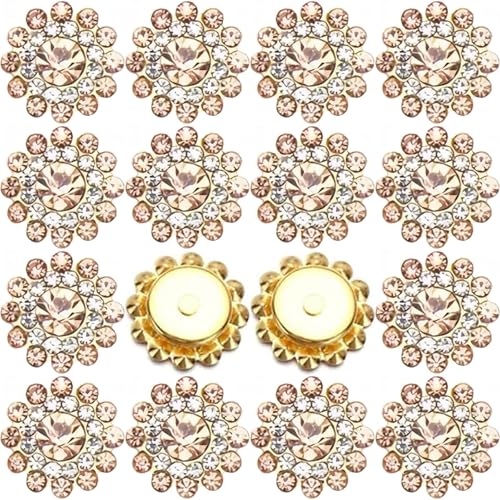 Strasssteine zum Aufnähen, Sonnenblume, Blume, Kristallglas, flache Rückseite, Goldbasis, Glas, zum Aufnähen, Kleidung, Hochzeitskleider, Dekoration, Handwerk, 150 Stück, 14 mm, Helles Pfirsich Strasssteine zum Aufnähen, Sonnenblume, Blume, Kristallglas, flache Rückseite, Goldbasis, Glas, zum Aufnähen, Kleidung, Hochzeitskleider, Dekoration, Handwerk, 150 Stück, 14 mm, Helles Pfirsich von KDCQAH