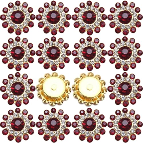 Strasssteine zum Aufnähen, Sonnenblume, Blume, Kristallglas, flache Rückseite, Goldbasis, Glas, zum Aufnähen, Kleidung, Hochzeitskleider, Dekoration, Handwerk, 150 Stück Strasssteine zum Aufnähen, Sonnenblume, Blume, Kristallglas, flache Rückseite, Goldbasis, Glas, zum Aufnähen, Kleidung, Hochzeitskleider, Dekoration, Handwerk, 150 Stück von KDCQAH