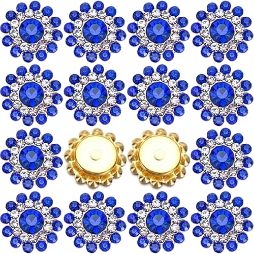 Strasssteine zum Aufnähen, Sonnenblume, Blume, Kristallglas, flache Rückseite, goldfarbene Basis, Glas, zum Aufnähen, Kleidung, Hochzeitskleider, Dekoration, Handwerk, 150 Stück Strasssteine zum Aufnähen, Sonnenblume, Blume, Kristallglas, flache Rückseite, goldfarbene Basis, Glas, zum Aufnähen, Kleidung, Hochzeitskleider, Dekoration, Handwerk, 150 Stück von KDCQAH