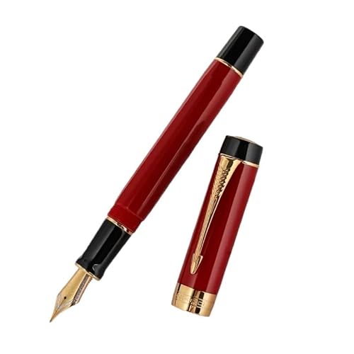 KDEGK Füllfederhalter aus Kunstharz, Pfeilform, Stiftclip, goldener Clip, für Business, Büro, Schule, Schreibwaren, Stift (04) von KDEGK