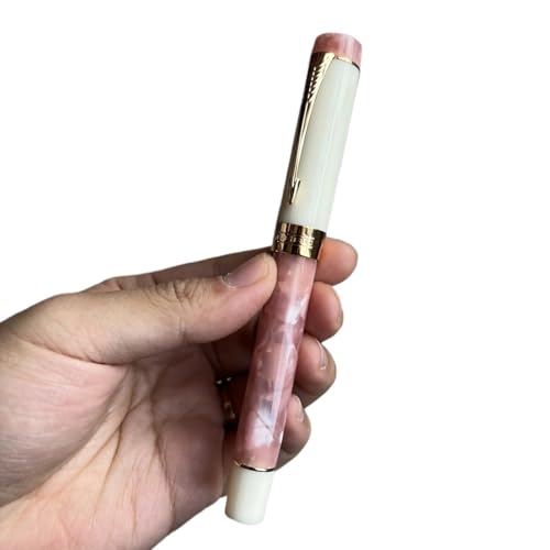 KDEGK Füllfederhalter aus Kunstharz, Pfeilform, mit goldenem Clip, für Business, Büro, Schule, Schreibwaren, Stift (17) von KDEGK