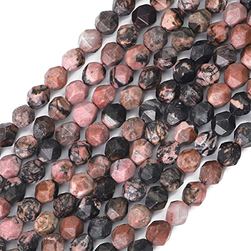 Facettierte natürliche Rhodochrosit-Steine, runde Perlen, 8 mm, 36 cm/Strang, für Schmuckherstellung Facettierte natürliche Rhodochrosit-Steine, runde Perlen, 8 mm, 36 cm/Strang, für Schmuckherstellung von KDLJFGSMF1