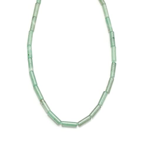 Naturstein-Röhrenperlen, 4 x 13 mm, grüner Aventurin, Zylinder, lose Abstandshalter, Quarz-Edelsteinperlen für Schmuckherstellung, DIY, Armband, Halsketten Naturstein-Röhrenperlen, 4 x 13 mm, grüner Aventurin, Zylinder, lose Abstandshalter, Quarz-Edelsteinperlen für Schmuckherstellung, DIY, Armband, Halsketten von KDLJFGSMF1