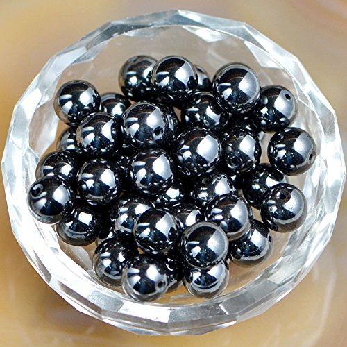 Runde Abstandshalter aus natürlichen Edelsteinen, lose Perlen, 10 mm, 40 Stück, Häma Runde Abstandshalter aus natürlichen Edelsteinen, lose Perlen, 10 mm, 40 Stück, Häma von KDLJFGSMF1