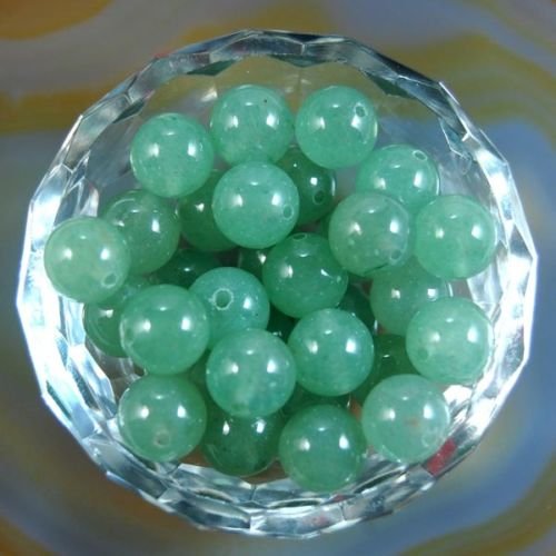Runde Abstandshalter aus natürlichen Edelsteinen, lose Perlen, 4 mm, 100 Stück, grüner Aventurin Runde Abstandshalter aus natürlichen Edelsteinen, lose Perlen, 4 mm, 100 Stück, grüner Aventurin von KDLJFGSMF1