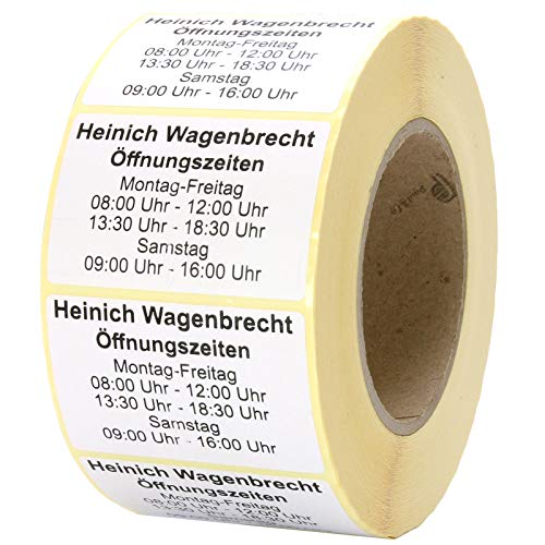 200 XL Adressaufkleber Adressetiketten Fimenaufkleber mit Wunschdruck 200 XL Adressaufkleber Adressetiketten Fimenaufkleber mit Wunschdruck von KDS