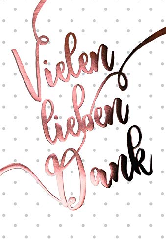 KE - Premium Danke-Karten Set, Prägung & Folienveredelung, DIN A6 Klappkarte, Ohne Innentext, Inkl. Umschlag, Motiv: Punkte KE - Premium Danke-Karten Set, Prägung & Folienveredelung, DIN A6 Klappkarte, Ohne Innentext, Inkl. Umschlag, Motiv: Punkte von KE