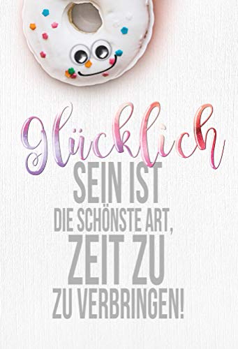 KE - Humorvolle Geburtstagskarte mit Wackelaugen, B6 Format, Inklusive Umschlag, Klappkarte - Perfekt für einen unvergesslichen Geburtstag, Motiv: Dougnat von KE
