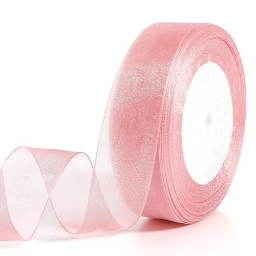 Organzaband Rosa,Valentinstag Band,Geschenkband,Geschenkverpackung Band Zum Valentinstag,Schleifenband,Geschenkband Breit,Schleifenband Hochzeit,Geschenkband Hochzeit,Champagnerrosa Satinband,2.5cm Organzaband Rosa,Valentinstag Band,Geschenkband,Geschenkverpackung Band Zum Valentinstag,Schleifenband,Geschenkband Breit,Schleifenband Hochzeit,Geschenkband Hochzeit,Champagnerrosa Satinband,2.5cm von KEAHND