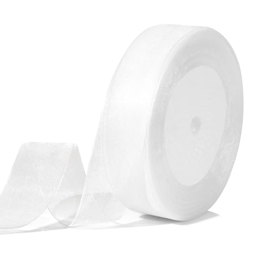 Organzaband Weiss,Valentinstag Band,Geschenkband,Geschenkverpackung Band Zum Valentinstag,Schleifenband,Geschenkband Breit,Schleifenband Hochzeit,Geschenkband Hochzeit,Champagnerrosa Satinband,2.5cm Organzaband Weiss,Valentinstag Band,Geschenkband,Geschenkverpackung Band Zum Valentinstag,Schleifenband,Geschenkband Breit,Schleifenband Hochzeit,Geschenkband Hochzeit,Champagnerrosa Satinband,2.5cm von KEAHND