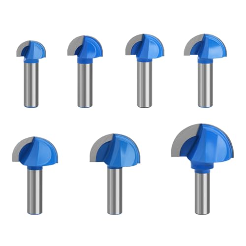 KEALBAUS 1/2-Zoll-Rundschaft, Nase, Kern, Router, kleine Doppelnut, Werkzeug für Holzbearbeitung, halbrund, Entlastung, Bohrer KEALBAUS 1/2-Zoll-Rundschaft, Nase, Kern, Router, kleine Doppelnut, Werkzeug für Holzbearbeitung, halbrund, Entlastung, Bohrer von KEALBAUS