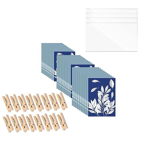 KEALBAUS 1 Set Druckpapier Sonne Natur Druckpapier für Kinder Erwachsene Handwerk Basteln mit Klemmbrett von KEALBAUS