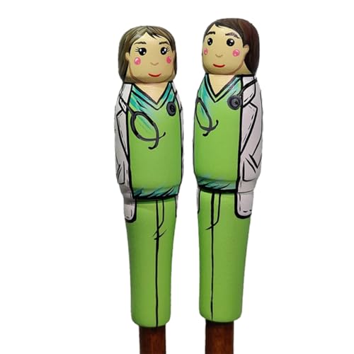 KEALBAUS 2 Stück Bestes Geschenk für Krankenschwestern, lustiger Kugelschreiber, personalisierbar mit einer Überraschung, Geburtstagsgeschenk, Weihnachten, Elefant, weiß, wiederverwendbar von KEALBAUS