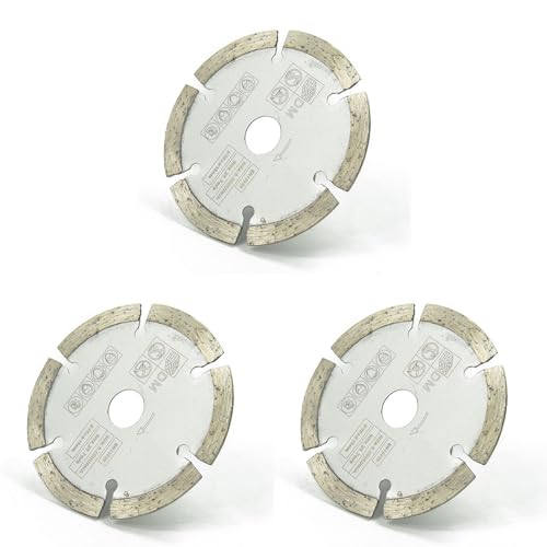 KEALBAUS 3 x Kreissägeblatt mit Diamant, 85 mm, 15 mm, Bohrungswechsel, für Säge WA5038 von KEALBAUS