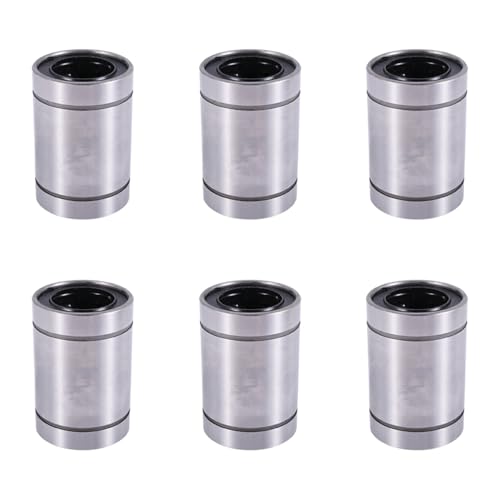 KEALBAUS 6 x LM25UU 25 mm x 40 mm x 59 mm Linear-Kugellager mit doppelter seitlicher Dichtung KEALBAUS 6 x LM25UU 25 mm x 40 mm x 59 mm Linear-Kugellager mit doppelter seitlicher Dichtung von KEALBAUS